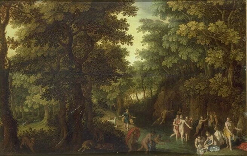 Paesaggio con Diana e Acteone